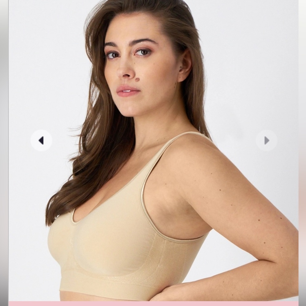 Comfort Revolution ComfortFlex Fit Seamless 2-Ply Wireless Bra